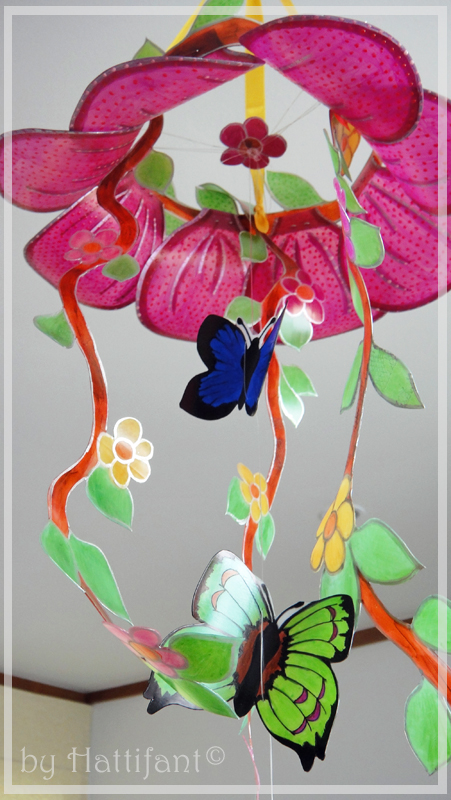 Flower & Butterfly Mobile