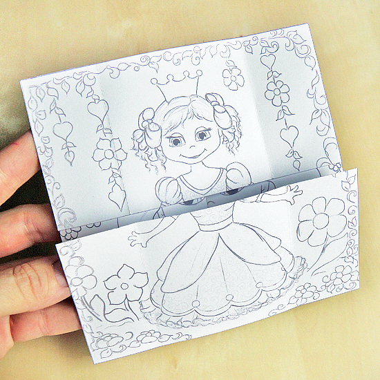 Hattifants Endless Princess Card