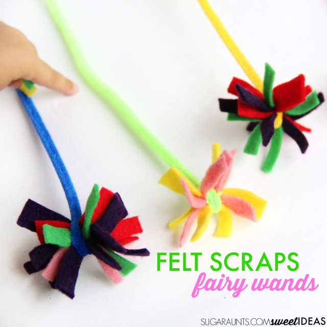 Hattifant favorite Felt crafts Fairy Wands by Sugar Aunts
