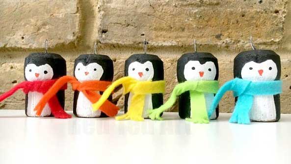 Hattifant favorite Felt crafts penguins by red ted art