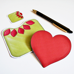 Hattifant Heart PullOut Card