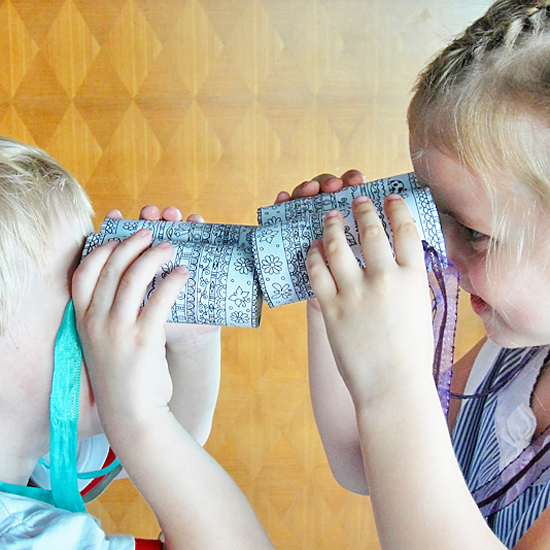 Hattifant's Animal Zentangle Binoculars