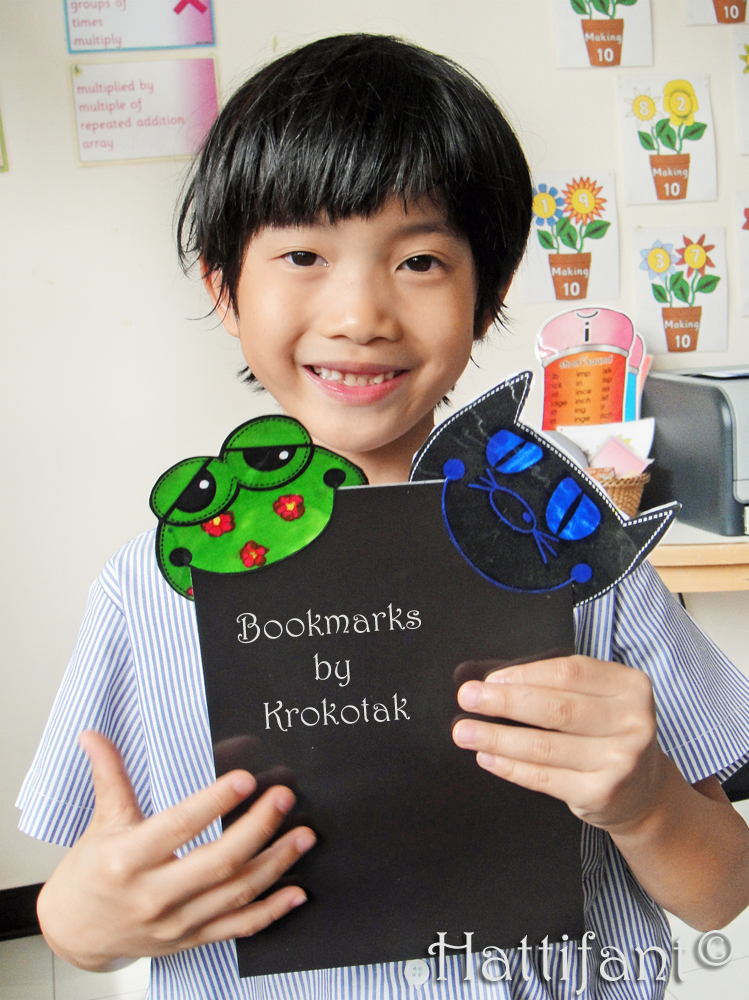 Hattifant visits Krokotak - bookmarks workshop
