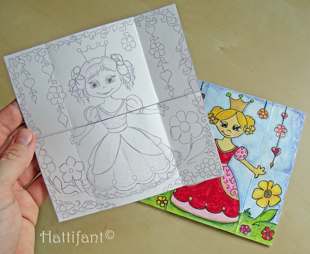 Hattifant's Endless Princess Card