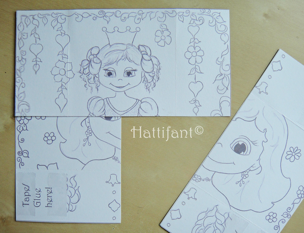 Tape Hattifant's Endless Princess Card