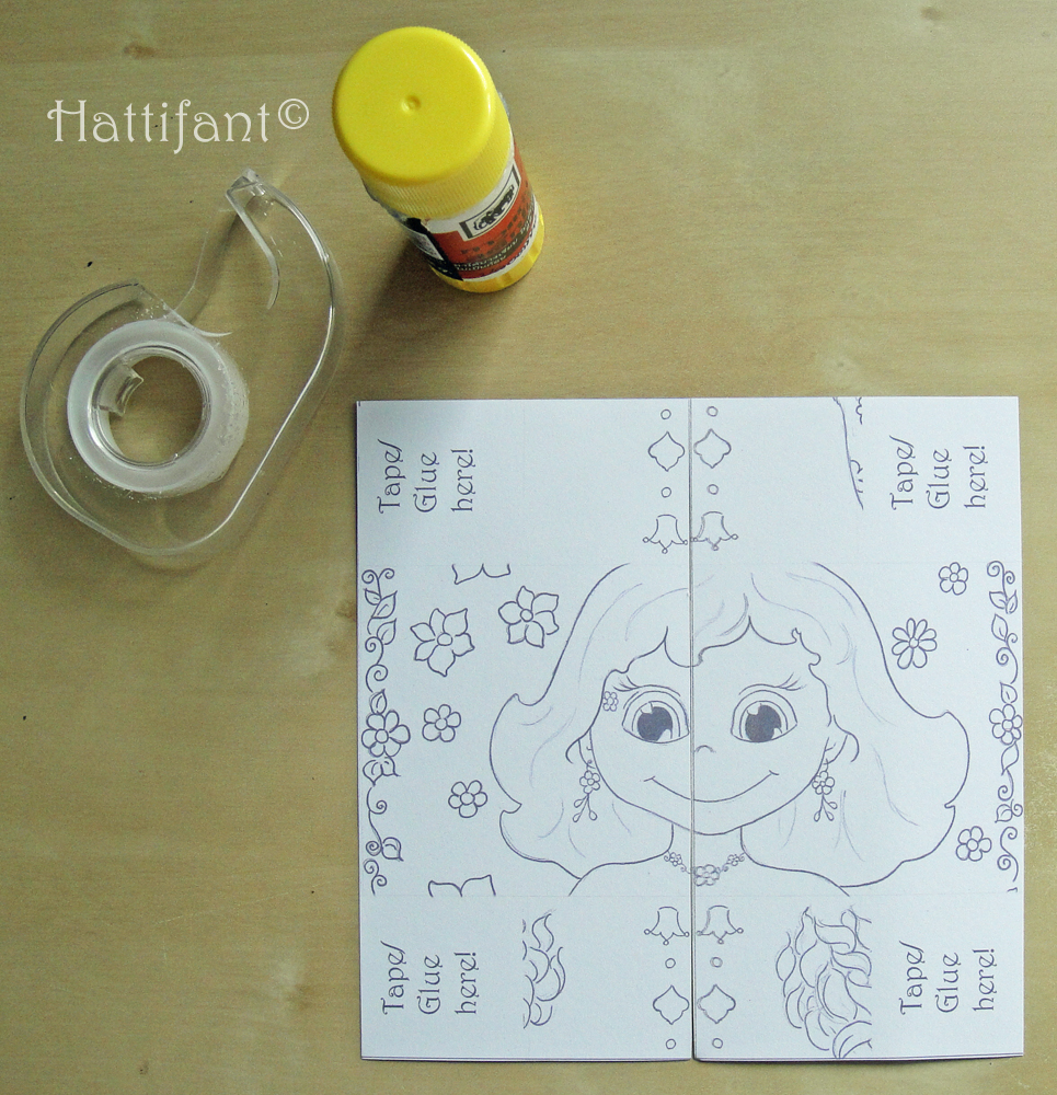 Tape Hattifant's Endless Princess Card