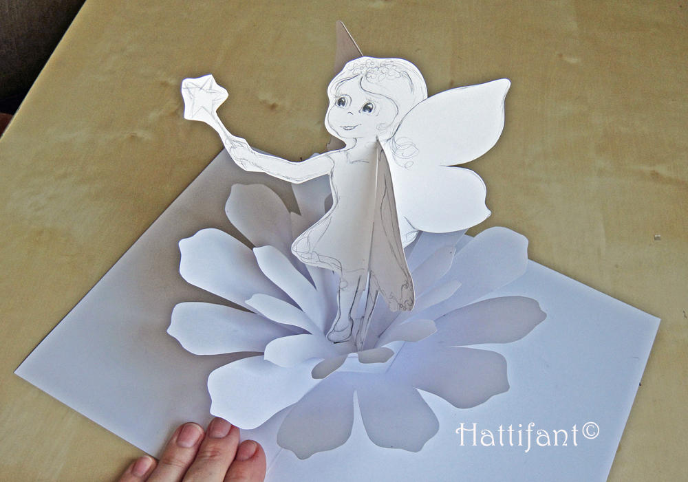 Hattifants Fairy Invitation Card - Prototype