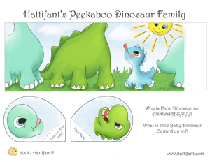 PikaBoo Dinosaur Family Col USletter