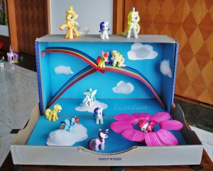 Hattifant's My Little Pony Rainbow World Shoe Box