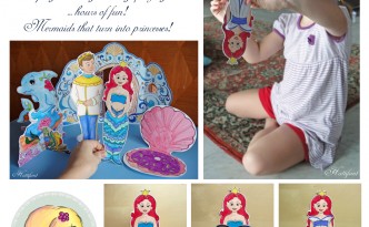 Hattifant's Magic Mermaid World Craft Bundle to Color