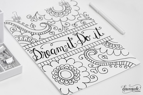 Free-Coloring-Page-Dream-it-Do-it-DawnNicoleDesigns4