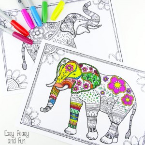 Cute Cats Coloring Book for Kids - Easy Peasy and Fun