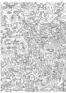 Adult coloring pages