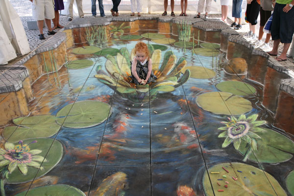 Justin Beever - 3D Street Art Illusions