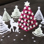 Hattifant 3D Christmas Paper Trees Origami Craft