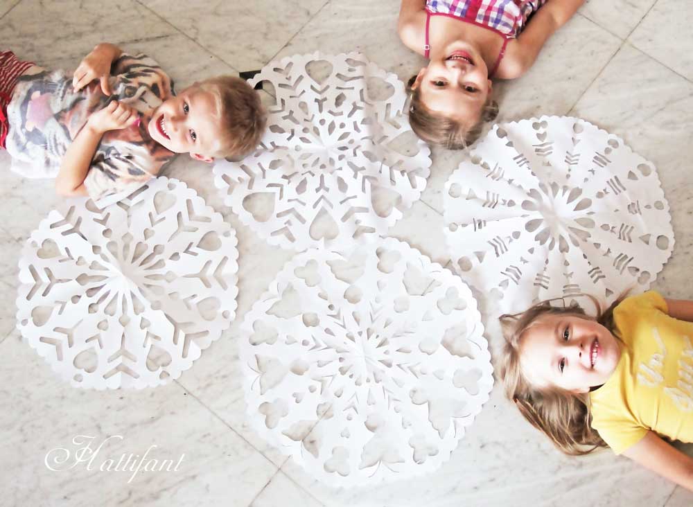 Hattifant's Giant Paper Snowflakes