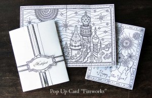 Hattifant - Pop Up Card Fireworks