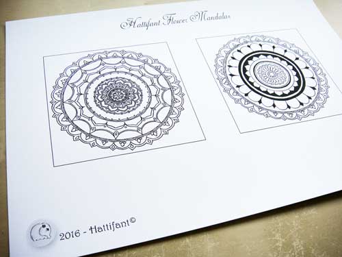 Hattifant - Mandalas to Color