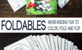 Hattifant's Endless Papercraft Cards to craft, fold and color