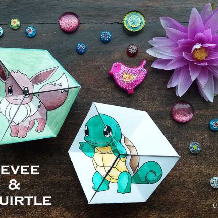 Hattifant-Pokemon-evolution-papertoy-flextangle-kaleidocycle-charmander ...