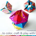 Hattifant-Kaleidocycle-Flextangle-free-printable-5-new-designs-coloring-paperty-papercraft-kids