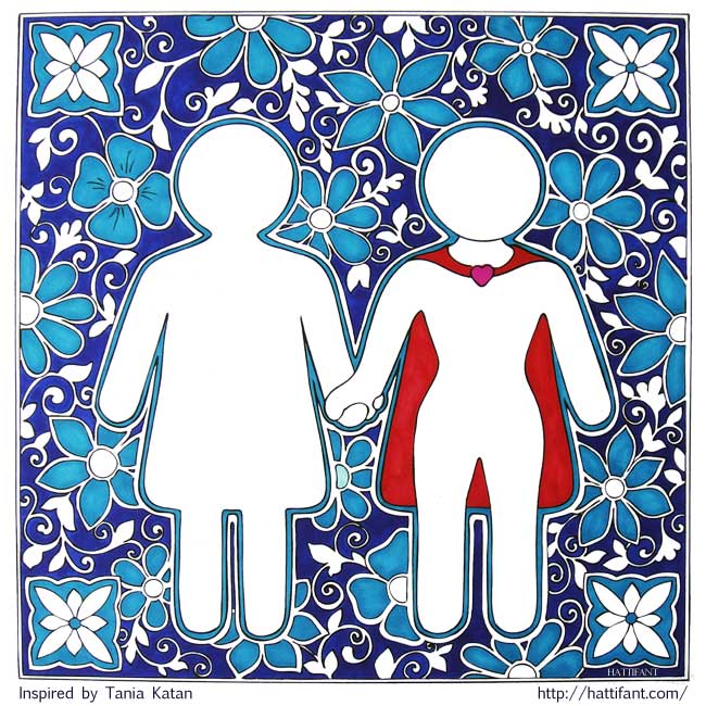 Hattifant's Proud to be a woman Coloring Page inspired by ItWasNeverADress