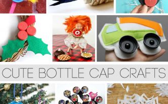Hattifant Recycle Craft Plastic Metal bottle caps ideas