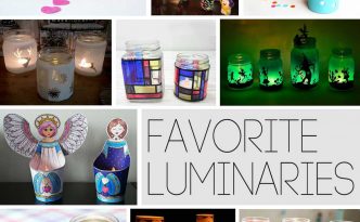 Hattifant's favorite Crafts - Creative with luminaries