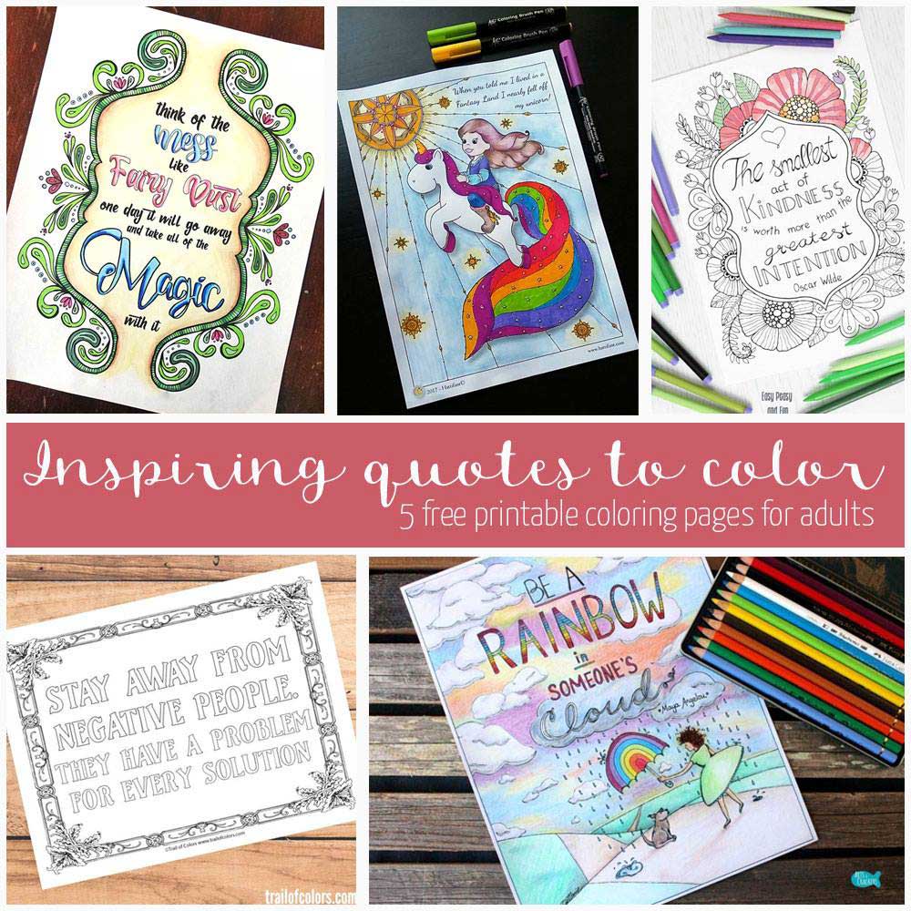 Hattifant's Quote Coloring Page I almost fell off my unicorn free download