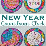 Hattifant-New-Year-Countdown-Clock-Papercraft-Coloring-Page-2018