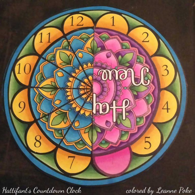 NEW YEAR | Countdown Clock incl Mandala edition - Hattifant