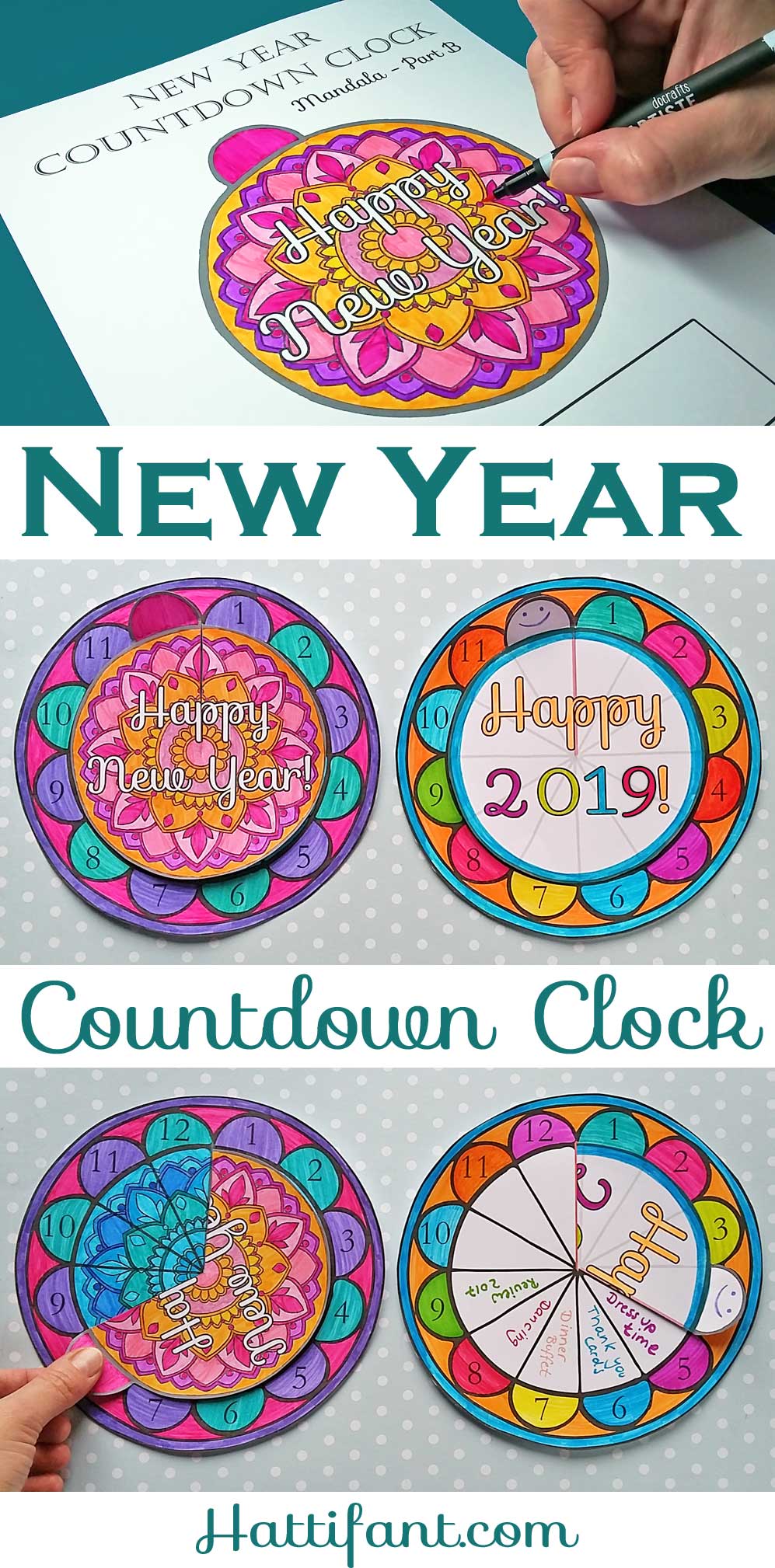 new year countdown clock