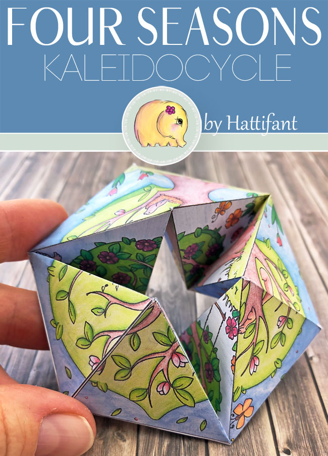 Hattifant's Four Seasons Flextangle Kaleidocycle