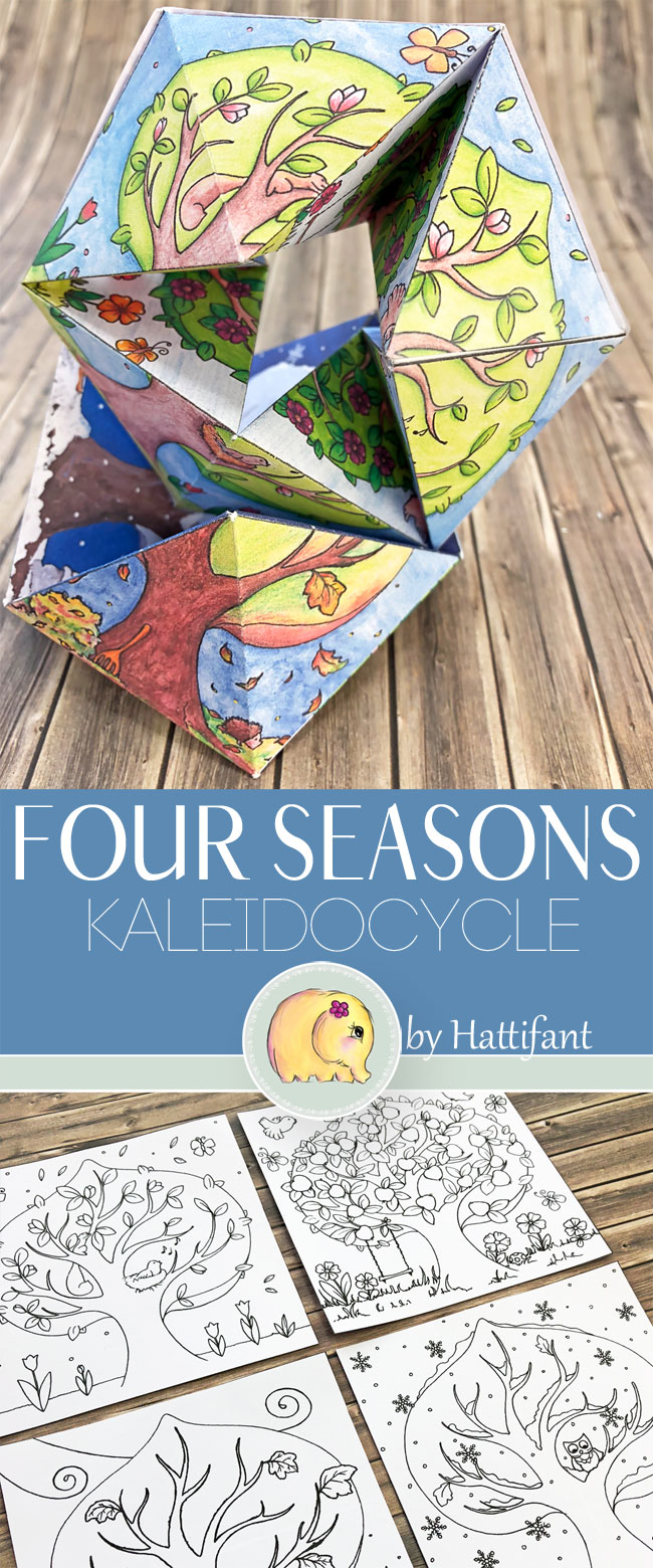 Hattifant's Four Seasons Flextangle Kaleidocycle