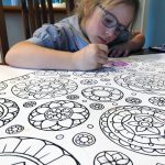 Hattifant-Giant-Poster-Mandala-Christmas-Tree-to-Color-In-process