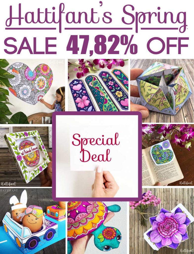 Hattifant's giant superduper Spring Paper Craft Bundle Sale