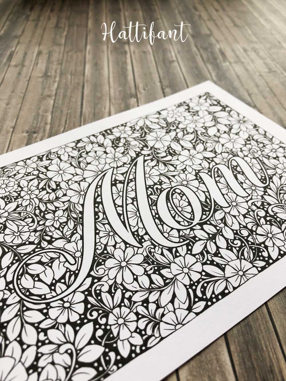 410 Top Flower Doodle Coloring Pages Pictures