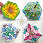 Hattifant-Paper-Craft-Toy-Kaleidocycle-Flextangle-Spring-4Sides