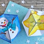 Hattifant-Emotional-Kaleidocycle-Winter-Christmas-Paper-Craft-Toy-SEL-resource-to-color-star-snowman