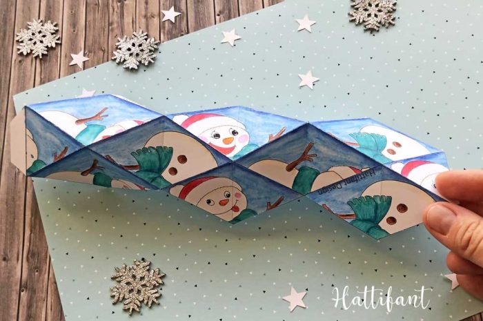 Hattifant-Emtoional-Kaleidocycle-Winter-Christmas-Paper-Craft-Toy-SEL ...