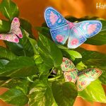 Hattifant-3D-Butterflies-Scandinavian-Folk-Art-Feel-on-plant