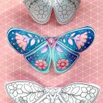 Hattifant-3D-Butterflies-Scandinavian-Folk-Art-Feel-pin-3