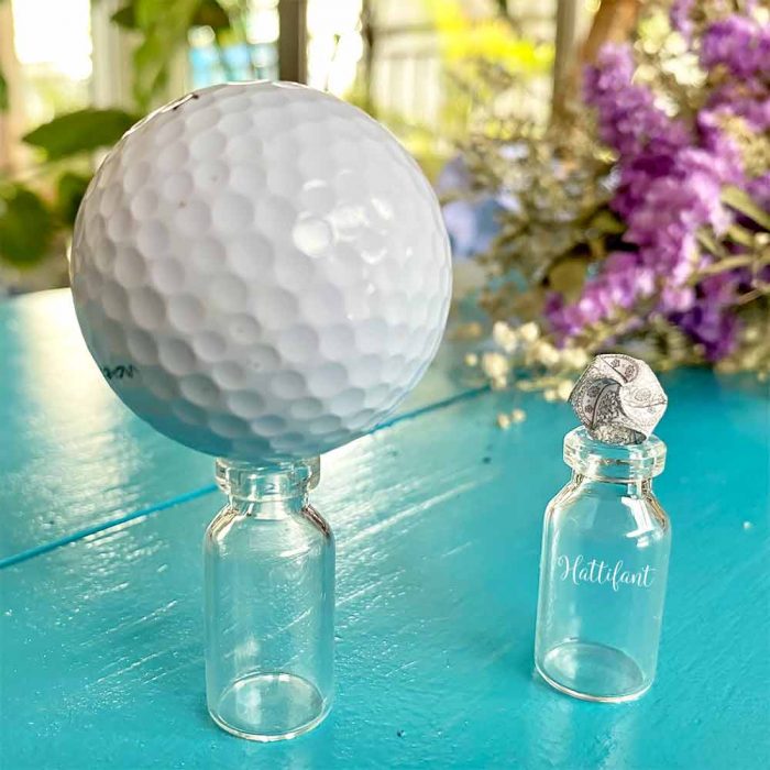 Hattifant's Triskele Paper Globe Challenge golfball vs smallest globe