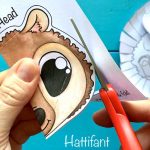 Hattifant-Autumn-Craft-3d-Woodland-Animal-Collages-hedgehog-cutting