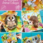 Hattifant-Autumn-Craft-3d-Woodland-Animal-Collages-Pin