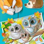 Hattifant-Autumn-Craft-3d-Woodland-Animal-Collages-Pin1