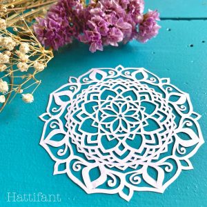 A Mandala Paper Cut Bundle to welcome the weekend - Hattifant