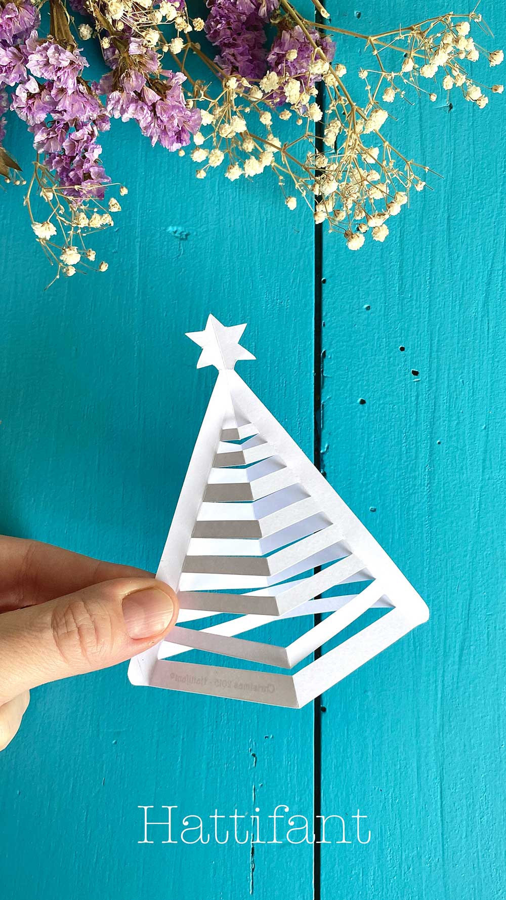 Big Dot of Happiness Merry Little Christmas Tree - Paper Straw