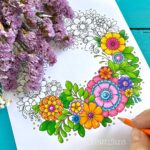 Hattifant_ZentangleFlowers_ColoringPages_2_web