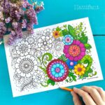 Hattifant_ZentangleFlowers_ColoringPages_3_web